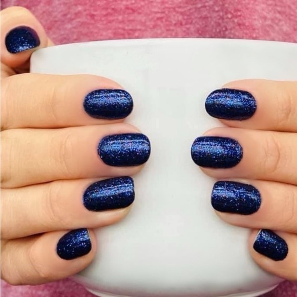 Color Street | Twilight Hour, deep blue glitter nail strips - Picture 4 of 17